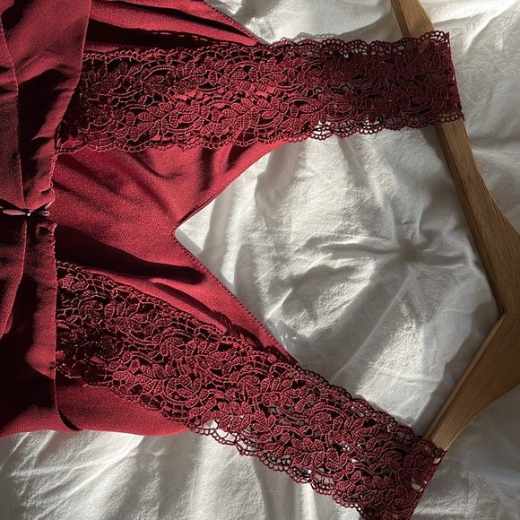Lulus Burgundy Dress - Picture 5 of 5